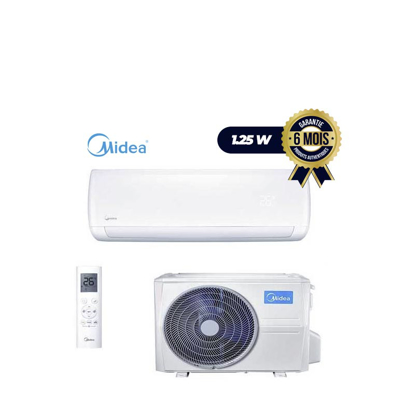 Agrandir l'image de Climatiseur split - MIDEA -COMFORT - 1.25 CV -R410 - 9000 BTU - Blanc -Garantie 6 Mois ( installation offerte ) Image de Climatiseur split - MIDEA -COMFORT - 1.25 CV -R410 - 9000 BTU - Blanc -Garantie 6 Mois ( installation offerte )