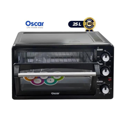 Image de Four électrique Avec Grill - OSCAR - FEMG25 - 25 Litres - 1500 Watts