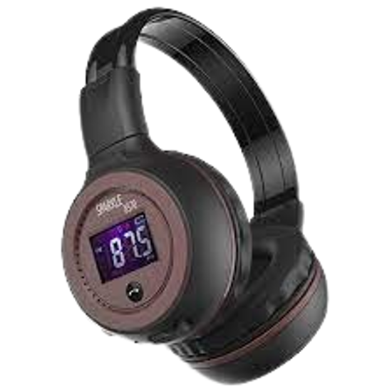 Image sur Casque Bluetooth zélot B570 avec Radio FM écran LCD écouteurs sans fil stéréo casque pour téléphones informatiques prise en charge de la carte TF