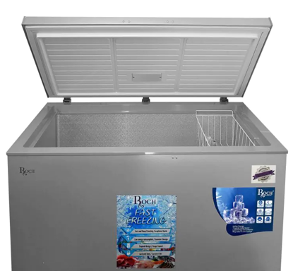 Agrandir l'image de Congélateur coffre ROCH - RCF-430-E - 350 Litres - Gris - Garantie 6 mois Image de Congélateur coffre ROCH - RCF-430-E - 350 Litres - Gris - Garantie 6 mois