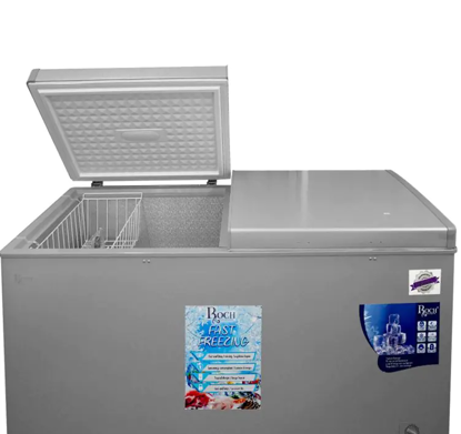 Agrandir l'image de Congélateur coffre ROCH - RCF-640-E - 519 Litres - Gris - Garantie 6 mois Image de Congélateur coffre ROCH - RCF-640-E - 519 Litres - Gris - Garantie 6 mois