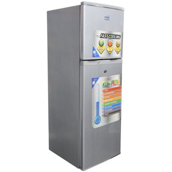 Image sur Réfrigérateur double battant Oscar OSC‑R165S – 138 L – Classe A+ – R600a  – Éclairage LED – Garantie 6 mois