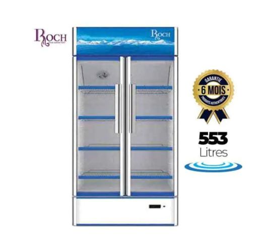 Image sur Réfrigérateur vitré Vertical - Roch - RSF-640 - 553L - 6 Mois de garantie