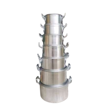 Image de Marmite 14 pièces en aluminium - 16cm, 18cm, 20 cm, 22cm, 24cm, 26cm, 28cm