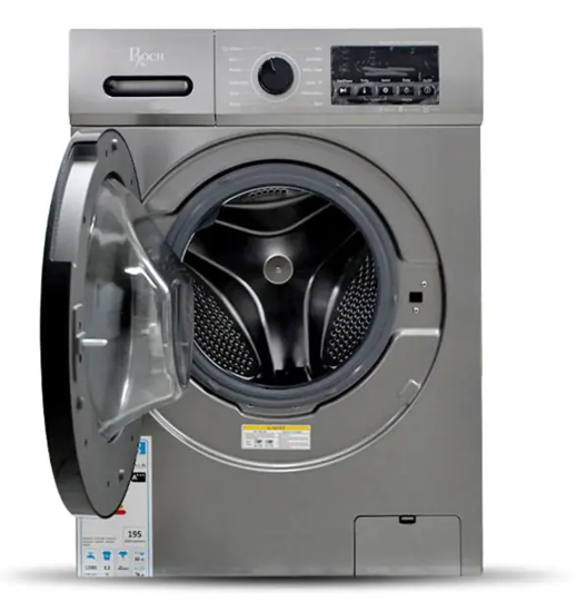 Image sur Machine à laver automatique - Roch -RWM07FL-L -7Kg / 9Kg - Gris - Économique (A+) - Garantie 06 Mois