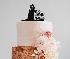 Gâteau De Mariage Gâteau Toppers Couple,Mariée Marié Figurines Couple