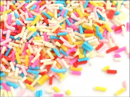 Agrandir l'image de Vermicelle multicolore 100G- pâtisserie - décoration pâtisserie Image de Vermicelle multicolore 100G- pâtisserie - décoration pâtisserie
