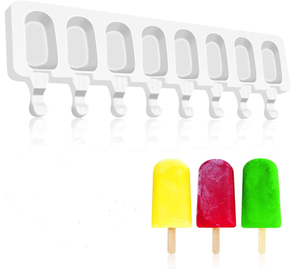 Agrandir l'image de Moule à glace - moule à magnum 8 CAVITES - matériel de pâtisserie- sucrerie Image de Moule à glace - moule à magnum 8 CAVITES - matériel de pâtisserie- sucrerie