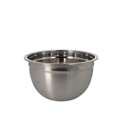 Agrandir l'image de 3L SALADIER CUL DE POULE INOX Image de 3L SALADIER CUL DE POULE INOX