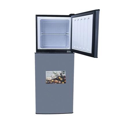 Agrandir l'image de Réfrigérateur double battant - INNOVA - IN192 - 140 Litres - Classe énergétique A+ - Gris - Garantie 6 mois Image de Réfrigérateur double battant - INNOVA - IN192 - 140 Litres - Classe énergétique A+ - Gris - Garantie 6 mois