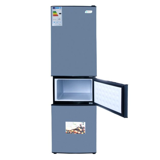 Image sur Réfrigérateur à deux battants - INNOVA - IN369 - 250 Litres - Classe énergétique A+ - Gris - Garantie 6 mois