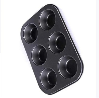 Image de Moule muffin/cupcake plaques de 6