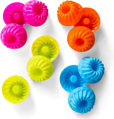 Agrandir l'image de Moule en  silicone cupcake lot de 12 Image de Moule en  silicone cupcake lot de 12