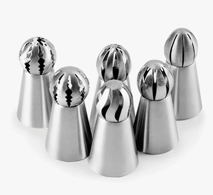 Agrandir l'image de Douilles russes - décoration pâtisserie- Image de Douilles russes - décoration pâtisserie-