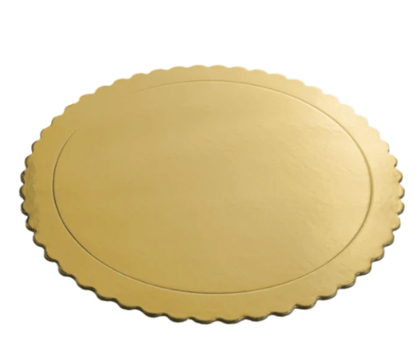 Image de SEMELLE A GATEAU/ CAKE BOARD 40CM LOURD OR