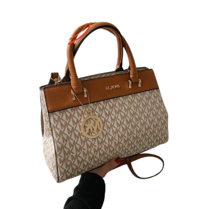 Agrandir l'image de sacs à main en cuir MK doté d'une bandoulière solide pour plus de sécurité Image de sacs à main en cuir MK doté d'une bandoulière solide pour plus de sécurité