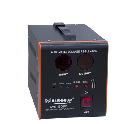 Régulateur De Tension Millennium 1500VA Garantie 3 Mois Régulateur De Tension Millennium 1500VA Garantie 3 Mois