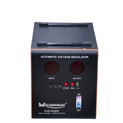 Régulateur De Tension Millennium 3000VA Garantie 03 Mois Régulateur De Tension Millennium 3000VA Garantie 03 Mois