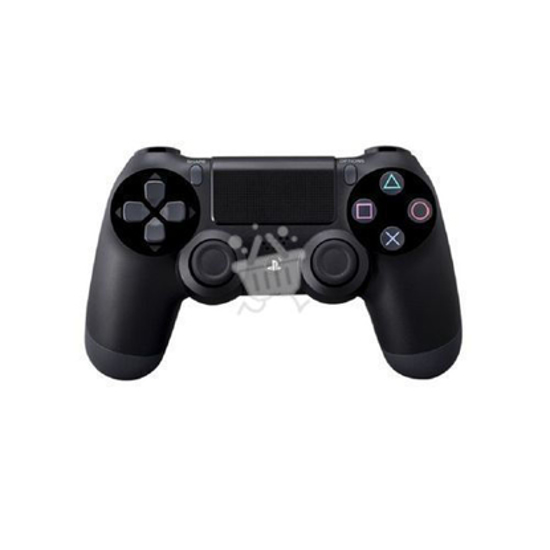 Image sur Manette PlayStation 4, DUALSHOCK 4, Sans fil, Batterie rechargeable, Bluetooth, Jet Black (Noire)