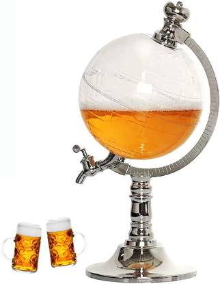 Agrandir l'image de Distributeur de bière Globe ou distributeur de boisson, vin, soda, jus - Cadeau déco maison et cuisine Image de Distributeur de bière Globe ou distributeur de boisson, vin, soda, jus - Cadeau déco maison et cuisine