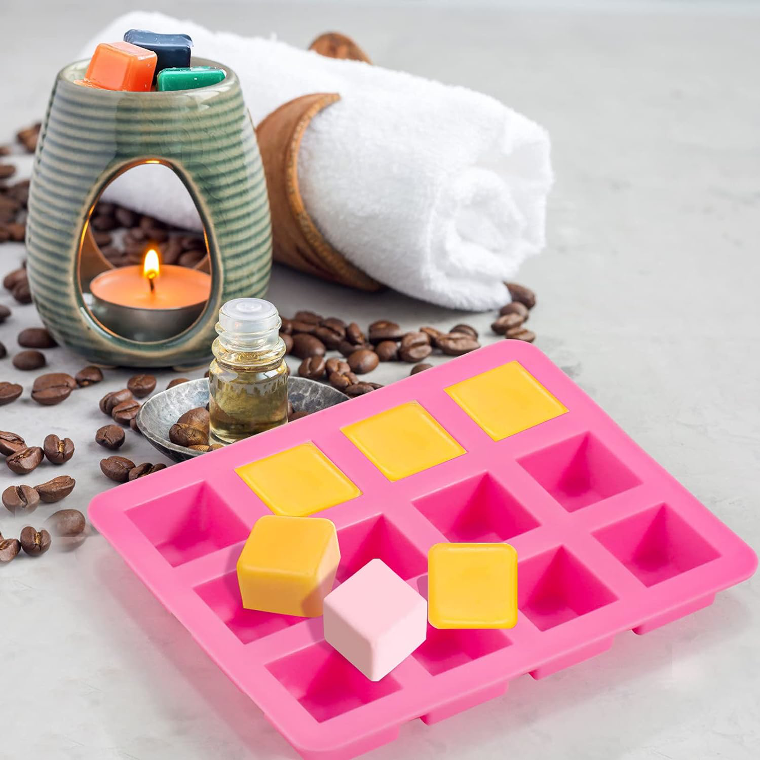Moule à Chocolat En Polycarbonate Decora - 85x42x10mm - Pour Tablettes Et Bonbons - Facile à Démouler