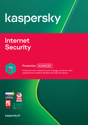 Image de Internet security Kaspersky 4 postes-WCA- 2024