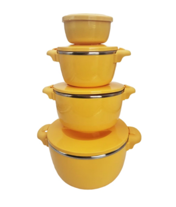 Image de Lot de 4 pcs. assiette thermos  4 l, 2 l, 1 l, 0,4 l
