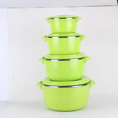 Image de Lot de 4 pcs. assiette thermos  4 l, 2 l, 1 l, 0,4 l