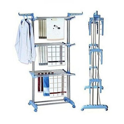 Agrandir l'image de Sèche Linge - Bleu Et Blanc séchoir à vêtement Image de Sèche Linge - Bleu Et Blanc séchoir à vêtement