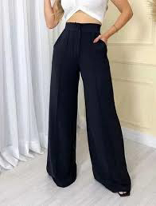 Agrandir l'image de Pantalon évasé pattes d'éléphant taille haute, qualité irréprochable Image de Pantalon évasé pattes d'éléphant taille haute, qualité irréprochable