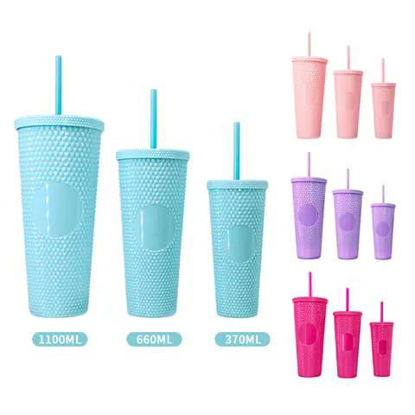 Agrandir l'image de JEU DE 3 Tasses À Café Tasse D’eau Froide Gobelet Tasse Paille Double Couche Durian Tasse Sans Logo Mag Mug Image de JEU DE 3 Tasses À Café Tasse D’eau Froide Gobelet Tasse Paille Double Couche Durian Tasse Sans Logo Mag Mug