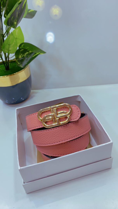 Image de Ceinture en cuir pour femme très solide, Balenciaga, Avec Carton,  Produit générique,