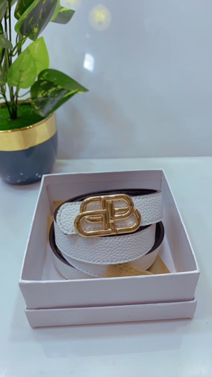 Image sur Ceinture en cuir pour femme très solide, Balenciaga, Avec Carton,  Produit générique,