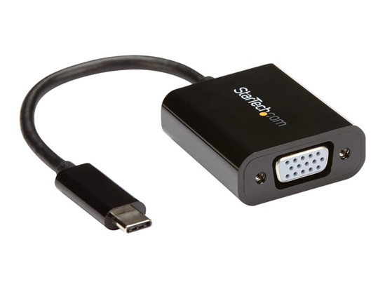 Image sur Adaptateur convertisseur USB 3.1 type C vers VGA réversible pour MacBook 12 pouces USB-Type C mâle vers VGA femelle - blanc et Or
