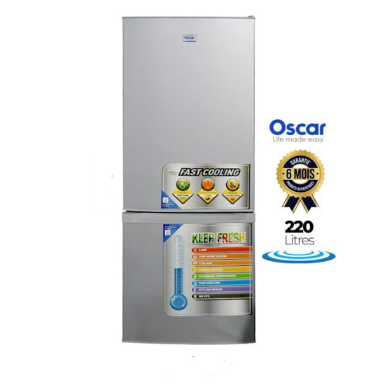 Image sur Réfrigérateur combiné Oscar - OSC-R310C - 220 Litres - Classe énergétique A - R600a - 6 Mois
