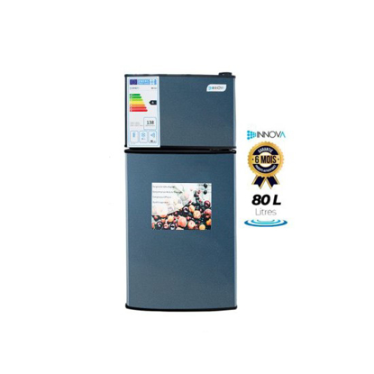 Agrandir l'image de Réfrigérateur double battant - INNOVA - IN112 - 80 litres - Classe énergétique A+ - Garantie 6 mois Image de Réfrigérateur double battant - INNOVA - IN112 - 80 litres - Classe énergétique A+ - Garantie 6 mois