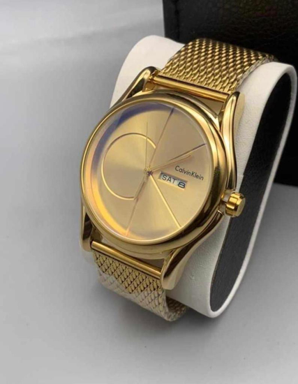 Image sur Montre en Acier inoxydable dans son carton d'origine, Calvin Klein, Produit générique