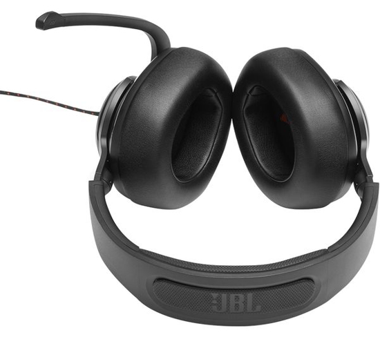 Image sur CASQUE DE JEU SUPRA-AURICULAIRE FILAIRE JBL QUANTUM 200 avec micro rabattable et certifié Discord - NOIR - 6 MOIS