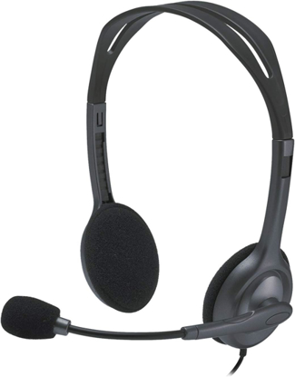 Image de Casque filaire Logitech H111 avec Micro Anti-Parasite pour service client
