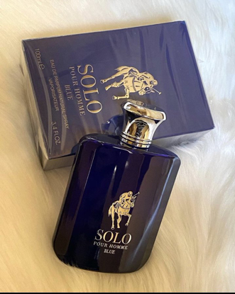 Image de Eau de parfum pour Homme , SOLO BLUE 100 ML , Produit générique