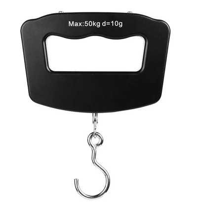 Mini-balance-electronique-portable-50kgs-pour-bagages Mini balance électronique portable de 50kgs pour bagages mais aussi pour voyage.