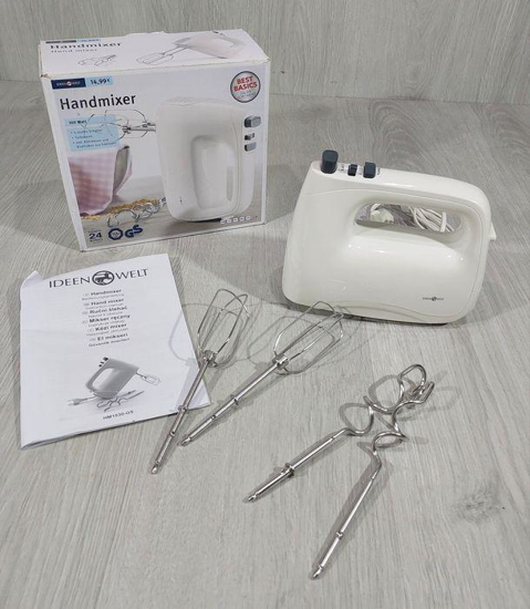 Image sur batteur électrique  IDEEN WELT - hand mixer 300w - pâtisserie - fouet électrique