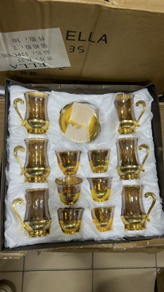 Image de Tasse à thé en verre de Luxe. 80ml