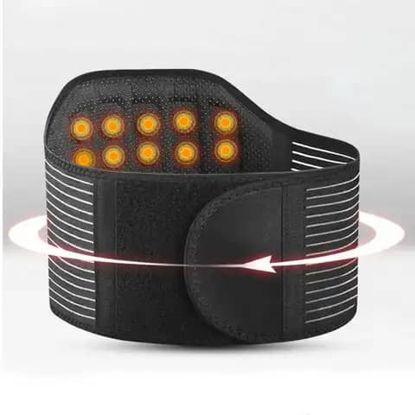 Image de Sante et Beaute, ceinture magnetique pour massage lombaire