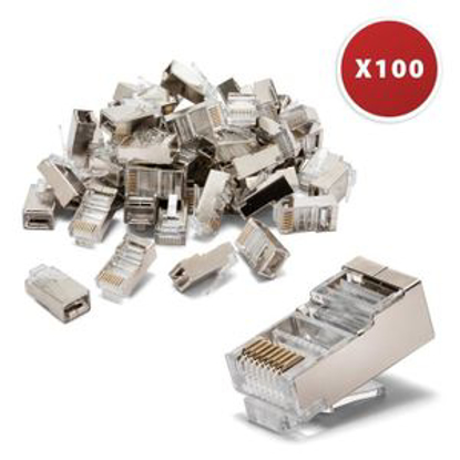 Agrandir l'image de PAQUET DE connecteur rj45 cat 6 ftp Image de PAQUET DE connecteur rj45 cat 6 ftp