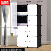 Image sur Armoire de rangement, 8 placards 146*75*37