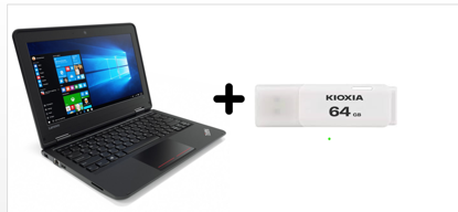 Agrandir l'image de Laptop Lenovo Thinkpad 11e - Quad Core - 13 Pouces - 128GB SSD/4GB DE RAM - 1.80 Ghz - Occasion + clé USB de 64GB Image de Laptop Lenovo Thinkpad 11e - Quad Core - 13 Pouces - 128GB SSD/4GB DE RAM - 1.80 Ghz - Occasion + clé USB de 64GB