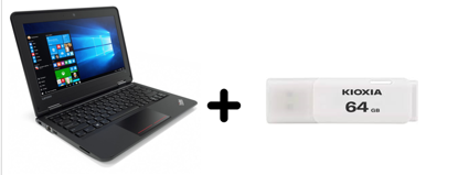 Agrandir l'image de Laptop Lenovo Thinkpad 11e - Quad Core - 13 Pouces - 128GB SSD/4GB DE RAM - 1.80 Ghz - Occasion + Clé USB De 64GB Image de Laptop Lenovo Thinkpad 11e - Quad Core - 13 Pouces - 128GB SSD/4GB DE RAM - 1.80 Ghz - Occasion + Clé USB De 64GB