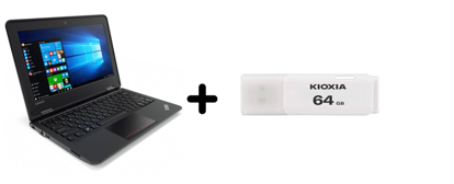 Agrandir l'image de Laptop Lenovo Thinkpad 11e - Quad Core - 13 Pouces - 128GB SSD/4GB DE RAM - 1.80 Ghz - Occasion + Clé USB de 64GB Image de Laptop Lenovo Thinkpad 11e - Quad Core - 13 Pouces - 128GB SSD/4GB DE RAM - 1.80 Ghz - Occasion + Clé USB de 64GB