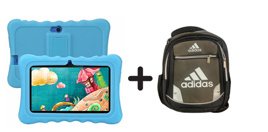 Image sur Tablette éducative B42 - 7 " - 32Go Rom/ 2Go Ram- WIFI + Sac à dos - Adidas- Ecole Primaire (SIL- CM1)